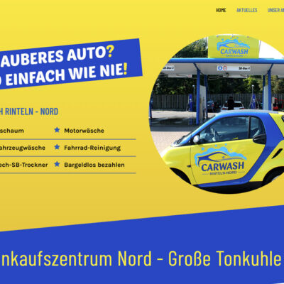 Screenshot Webseite carwash-rinteln.de