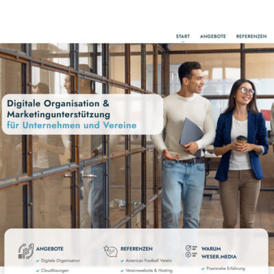 Screenshot WESERMEDIA