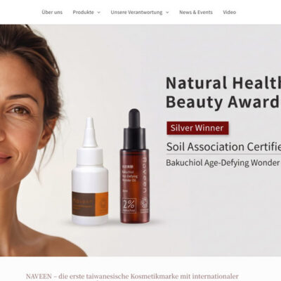 screenshot naveenorganic.de